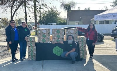 Project FoodBox team at Kern County Health Fair