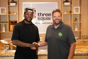 Las Vegas Raiders wide receiver Davante Adams is lending his support for Project FoodBox.