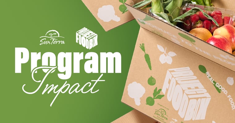 SunTerra Produce's Project FoodBox Program and Impact