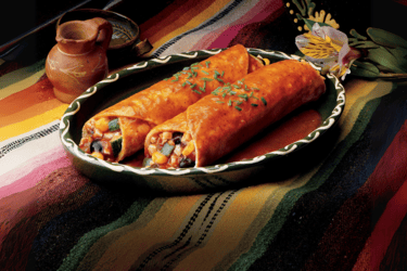 Black Bean Vegetable Enchilada