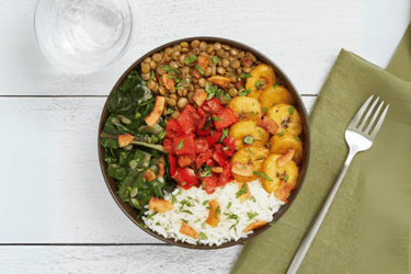 Jerk Lentil & Plantain Bowl