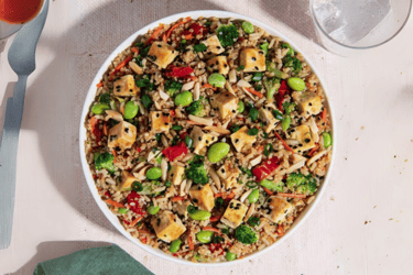 Orange Tofu Stir Fry