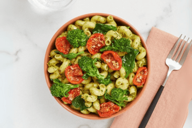 Creamy Pesto Cavatappi 