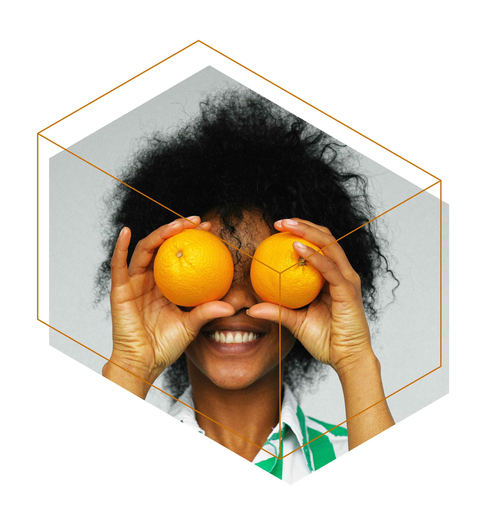 imagen young orange woman Project Food Box