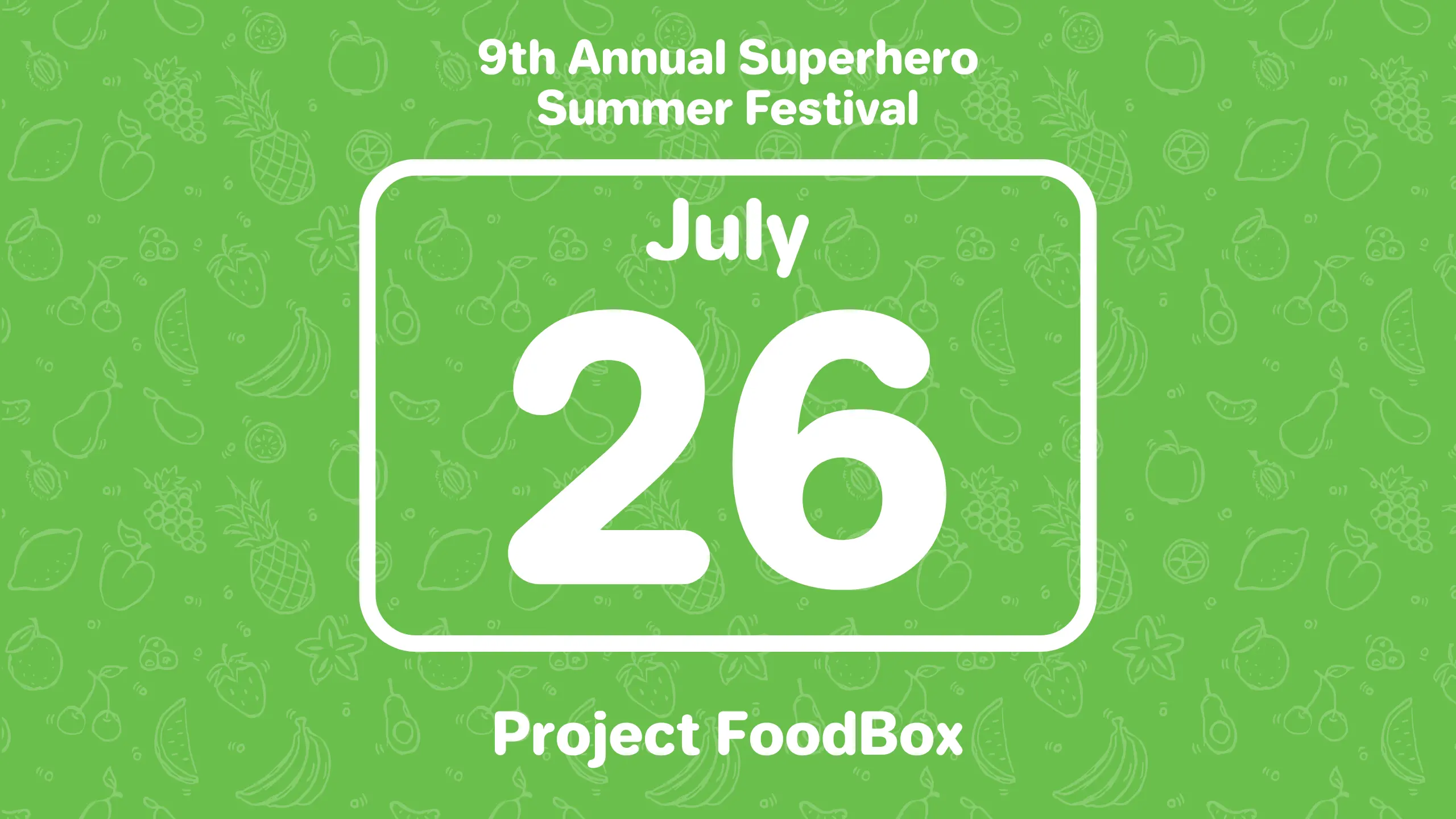 Thumbnail Image of Annual Superhero Summer Festival Large