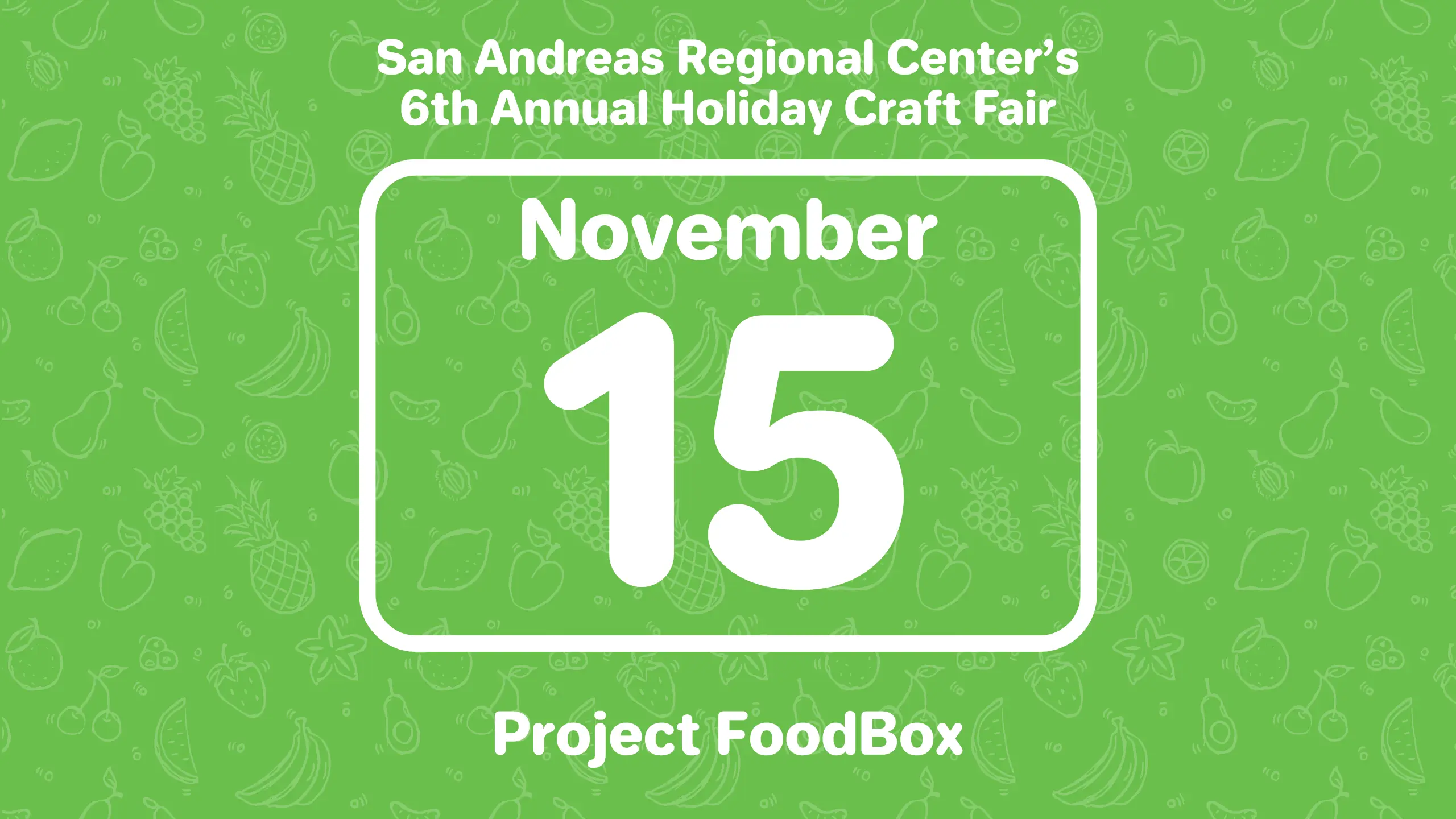 Thumbnail Image of San Andreas Regional Centers Annual Holiday Craft Fair Large